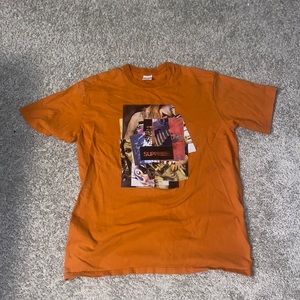 Orange supreme shirt 2020 drop
